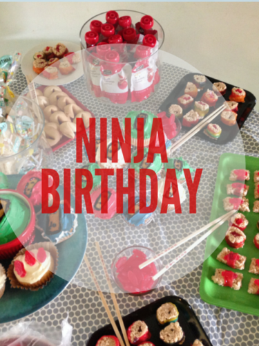 Ninja Birthday Party